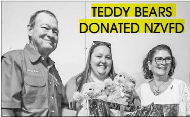 TEDDY BEARS DONATED NZVFD