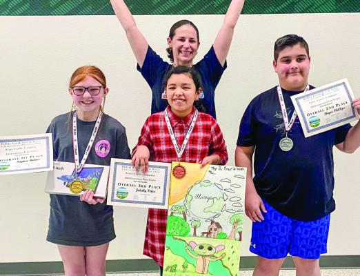 Conservation District honors students