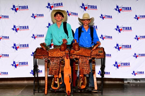 Jace and Ryder Davis were born with a rope in their hands. The 12-year-old and the 15-year-old have been heavily influenced by their dad, Wrangler National Finals Rodeo qualifier Justin Davis.