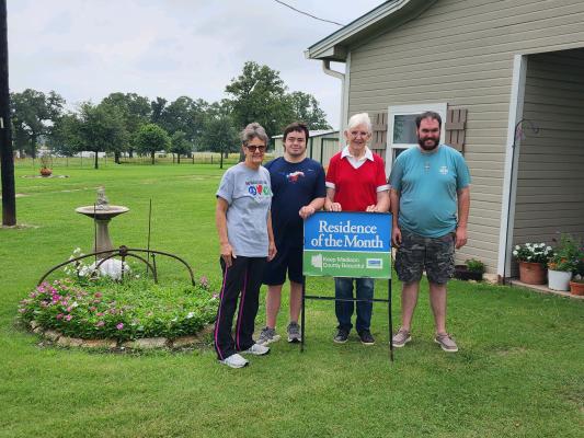Shirley Michels's yard is June's residence of the month from the Keep Madison County Beautiful committee.